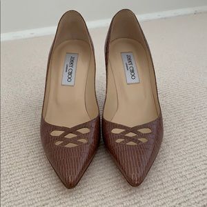 Unworn Jimmy Choo pumps. Size 37 1/2